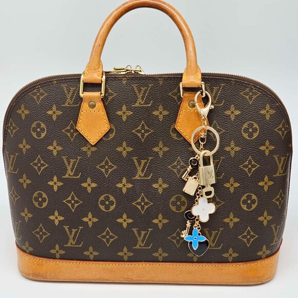 Authentic Louis Vuitton Lock & Key with unbranded Bagcharm, Keycharm 120725 - Picture 2 of 7